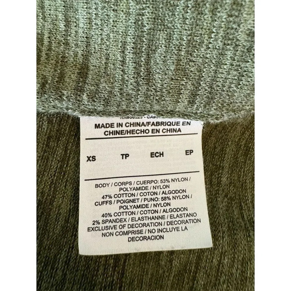 Nike Women's Tech Knit Jacket XS Green Hooded Full-Zip Casual - Picture 10 of 10